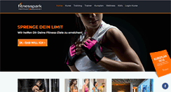 Desktop Screenshot of fitnesspark.net