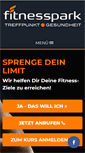 Mobile Screenshot of fitnesspark.net